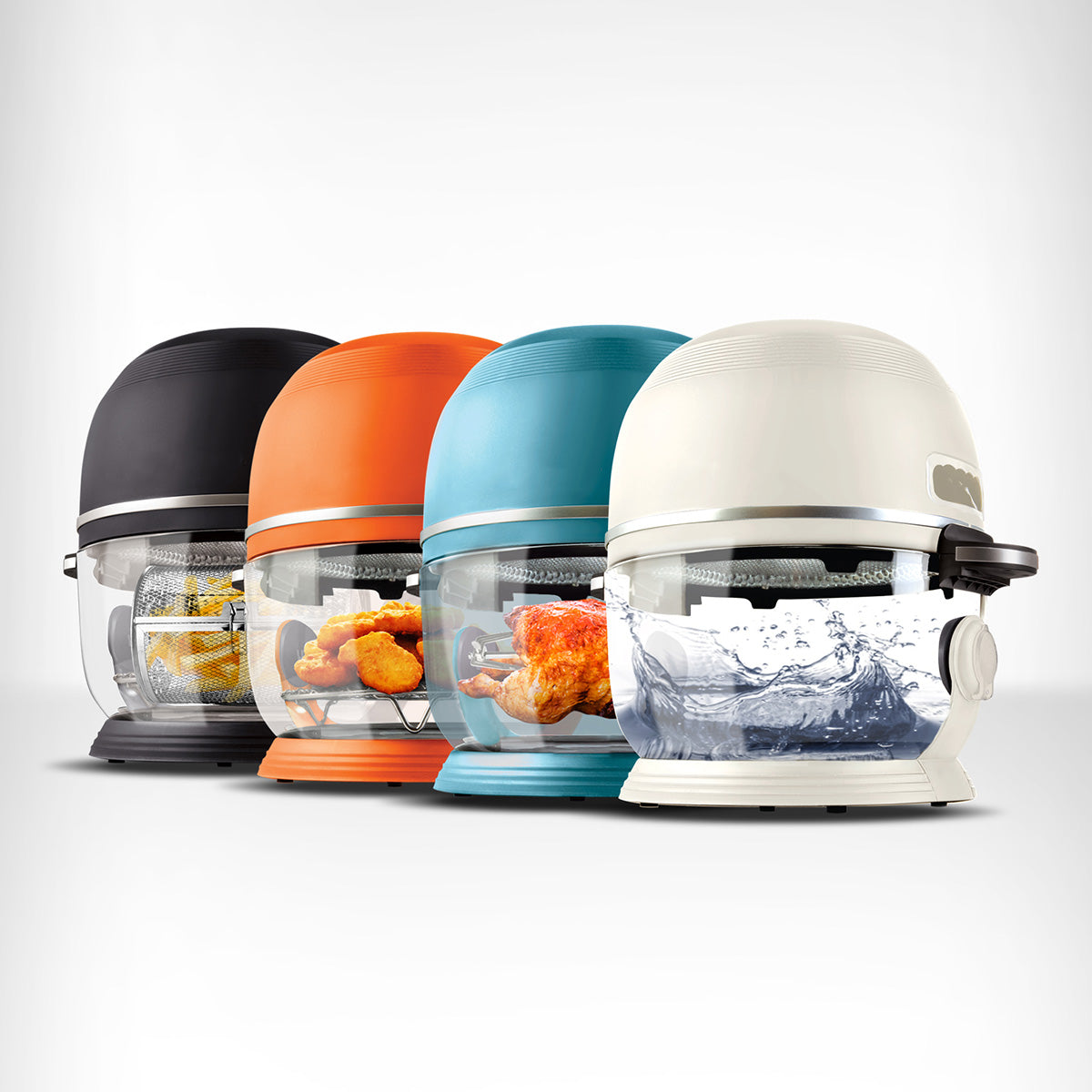Self-Cleaning Glass Bowl Air Fryer - image 2