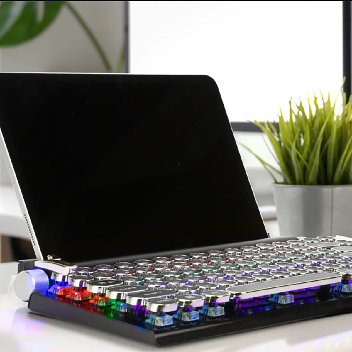 Retro LED Typewriter Keyboard - image 4