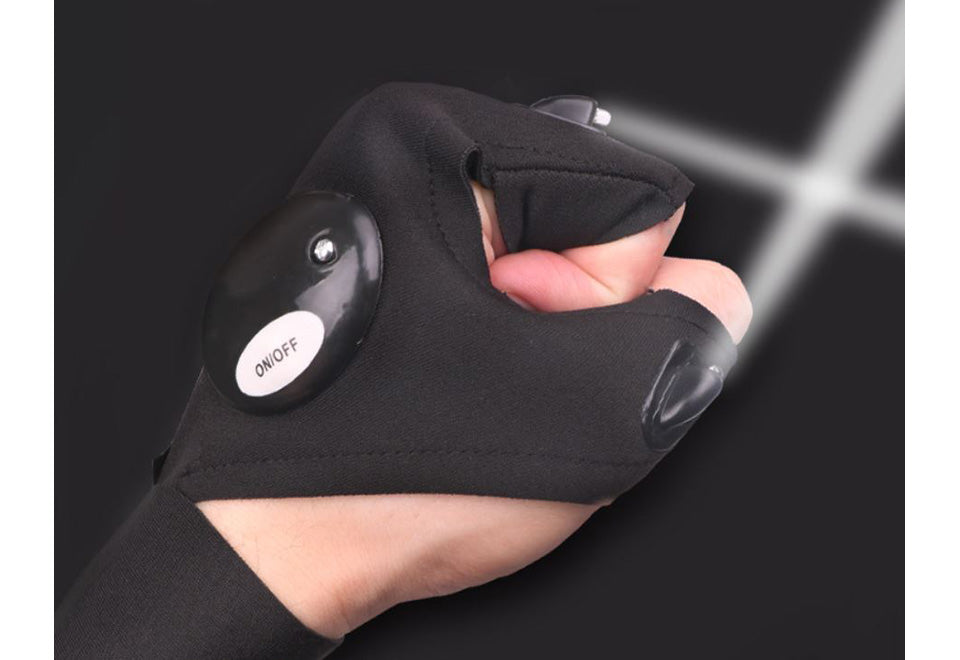 LED Flashlight Gloves (Set of 2) - image 7