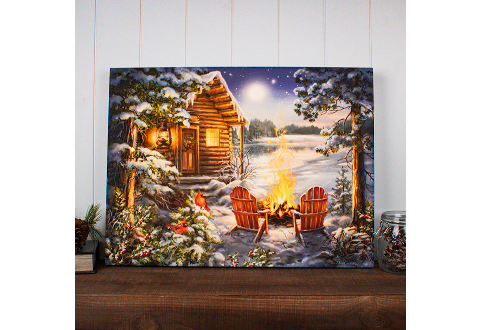 Illuminated Holiday Art - image 3