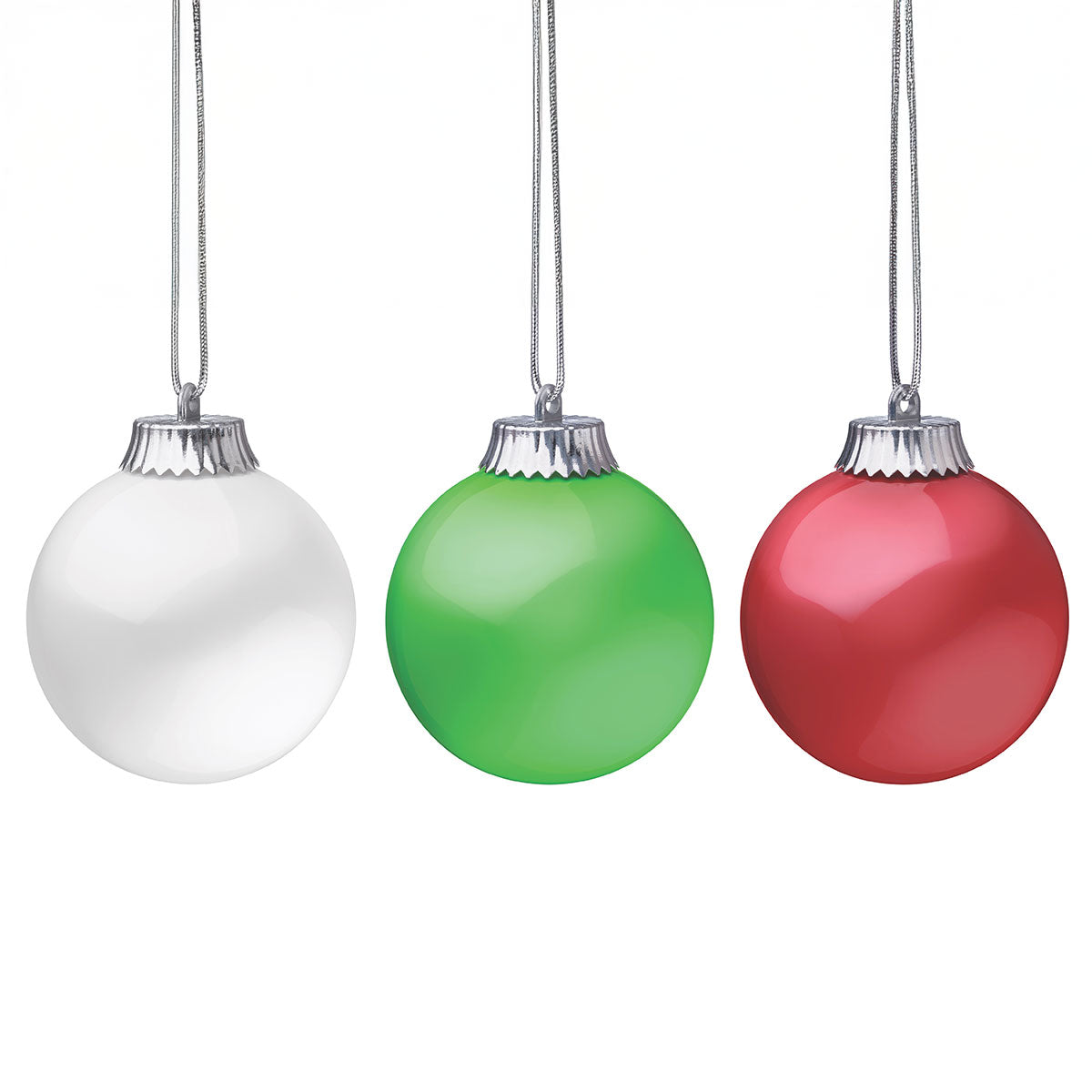 LED Outdoor Hanging Globe Ornaments (Set of 3) - image 7