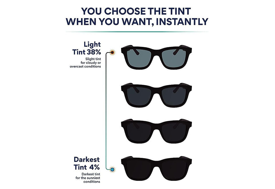 App-Enabled Tint Changing Smart Sunglasses with Audio - image 3