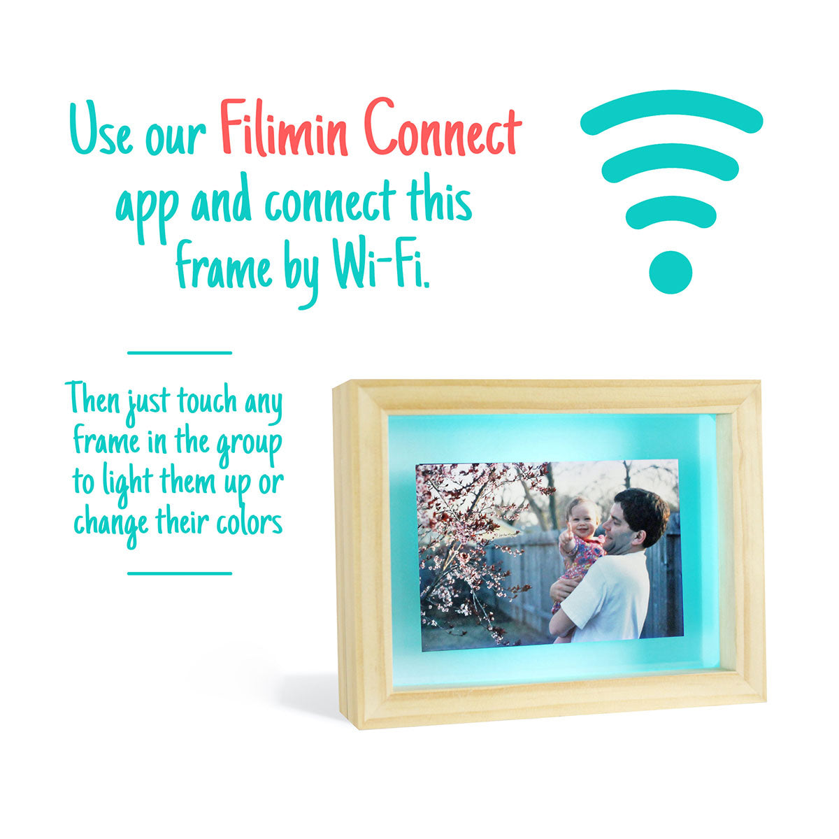 Long Distance Friendship Picture Frame Lamps (Set of 2) - image 4