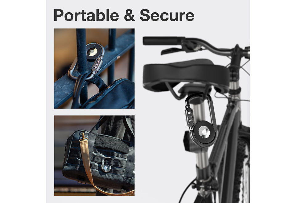 Carabiner AirTag Combination Lock - image 2