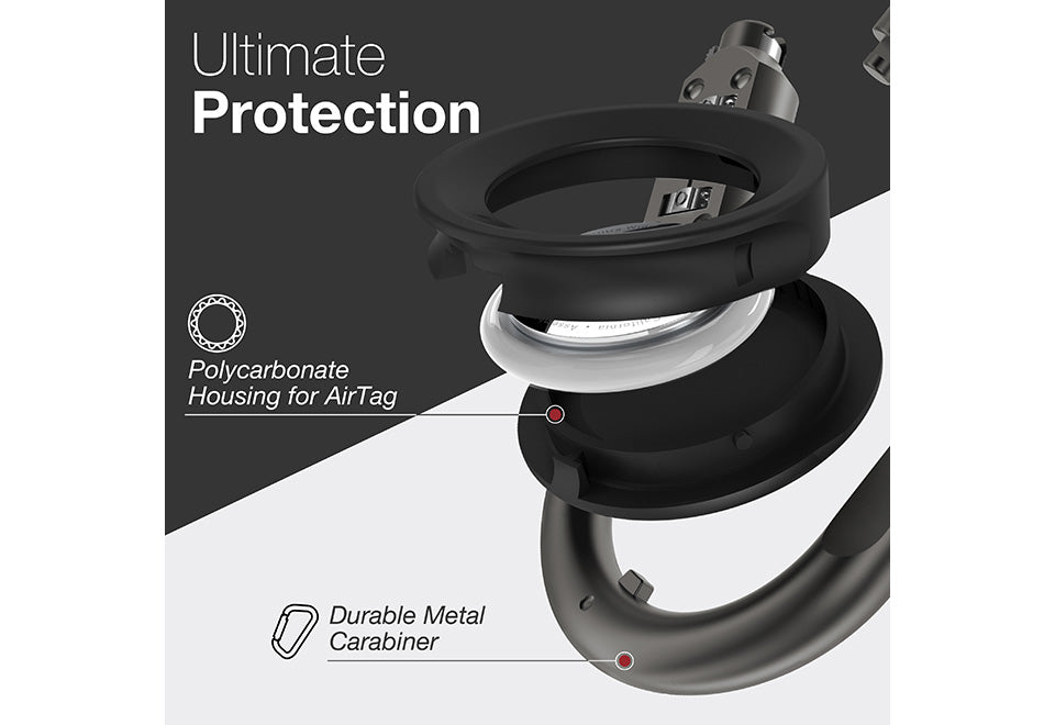 Carabiner AirTag Combination Lock - image 3