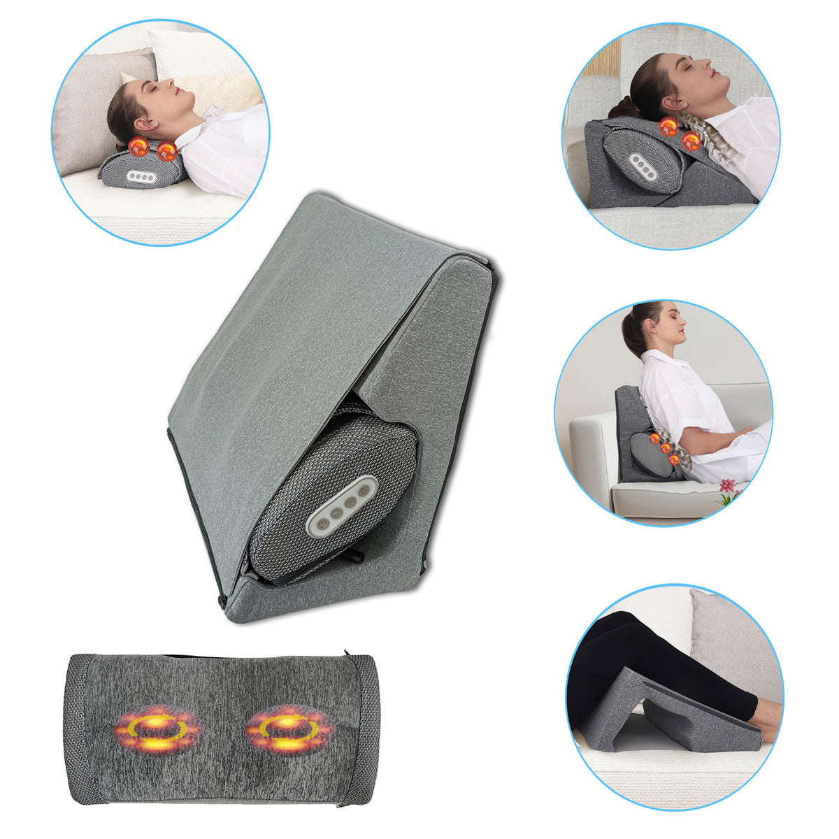 3-in-1 Massage Cushion with Heat - image 7