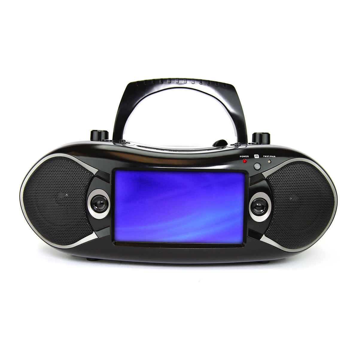7'' Bluetooth DVD Boombox and TV with AM/FM Radio