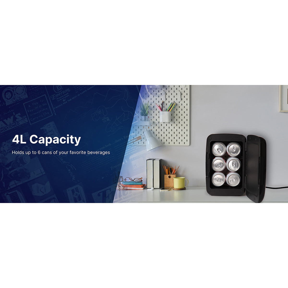 6-Can Mini Fridge - image 3