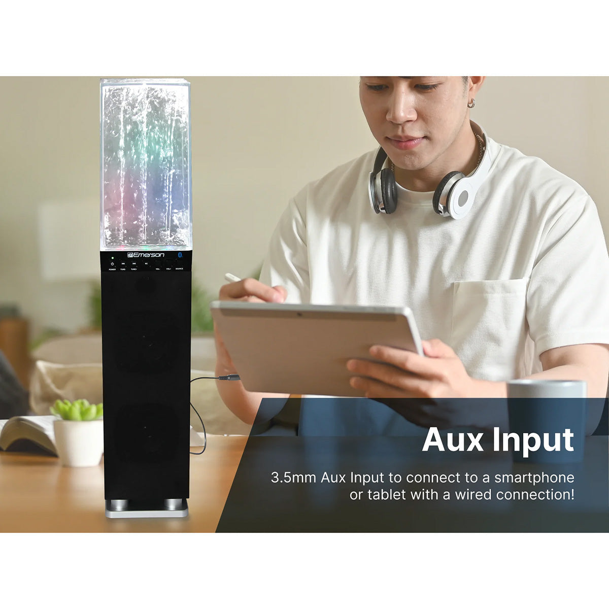 Dancing Water Light Bluetooth Speaker - image 2