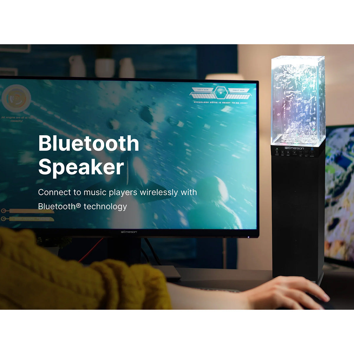 Dancing Water Light Bluetooth Speaker - image 3