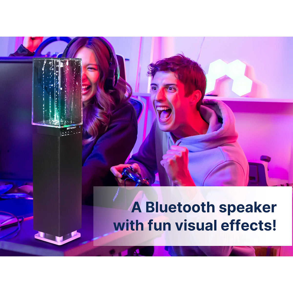 Dancing Water Light Bluetooth Speaker - image 4
