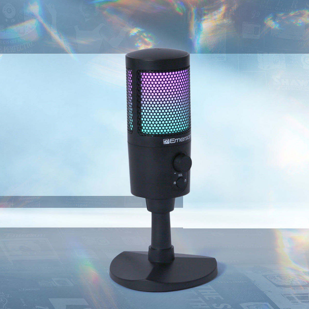 USB Gaming and Streaming Microphone with RGB Lighting - image 10