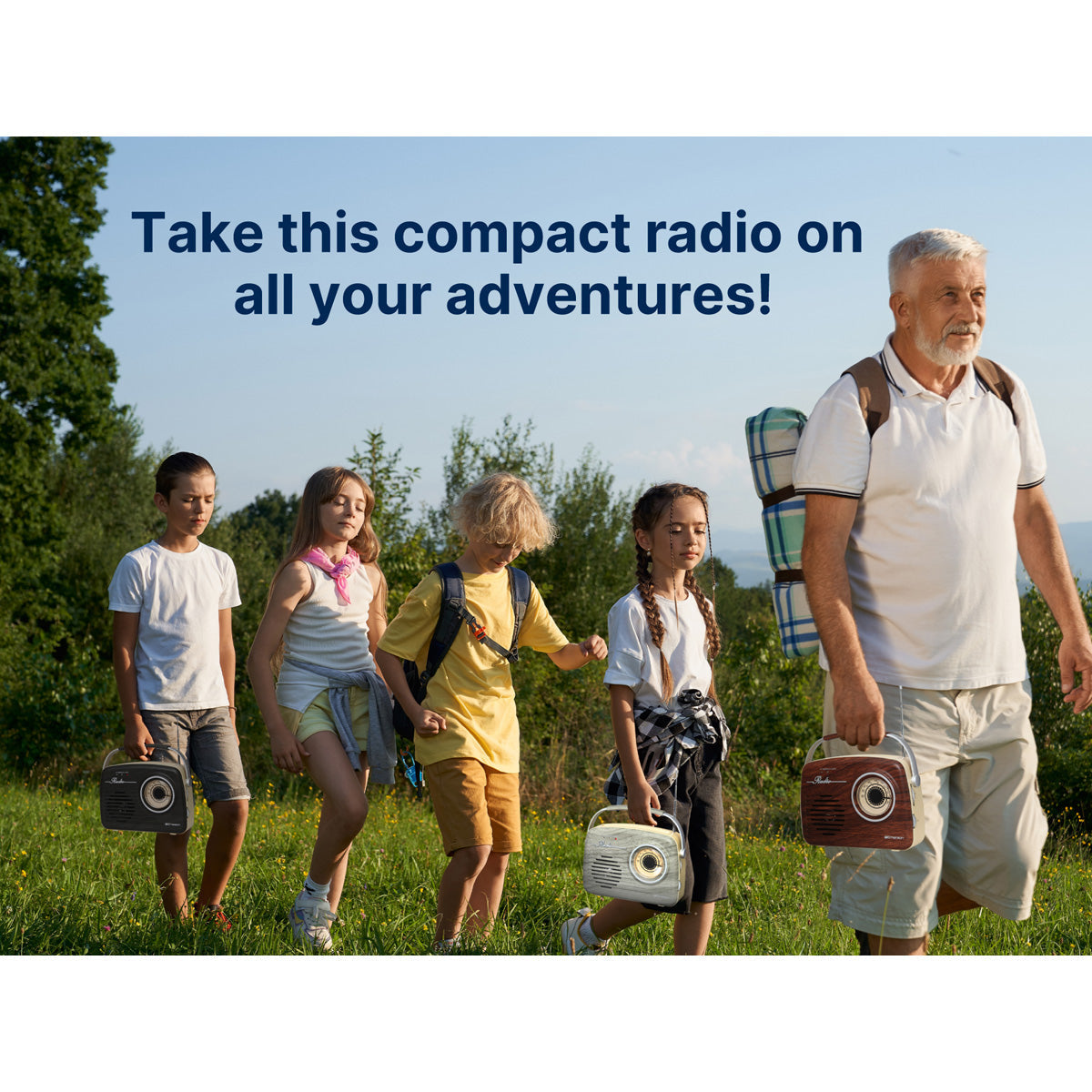 Retro AM/FM Radio with Bluetooth - image 24