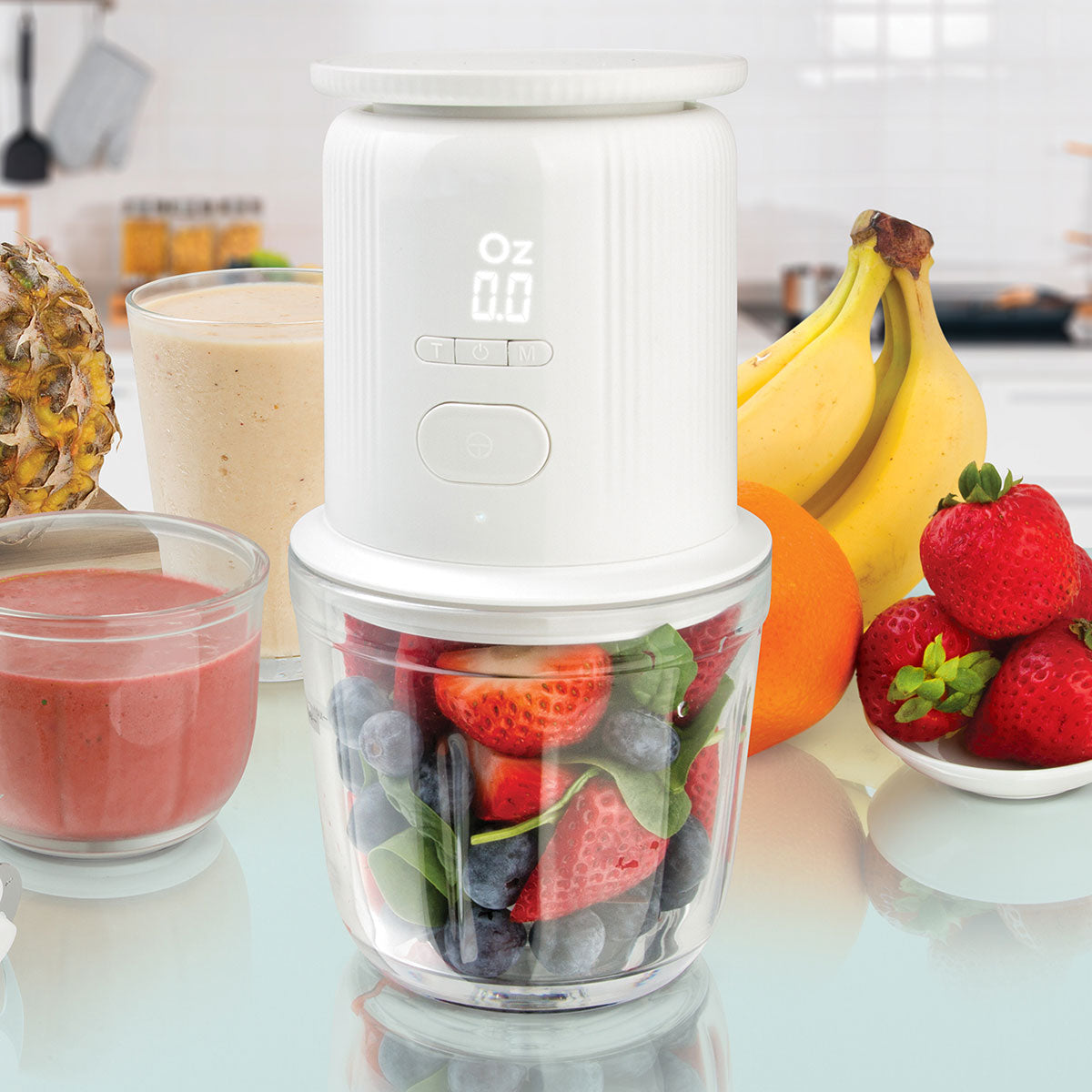 Cordless Food Chopper with Scale - image 3