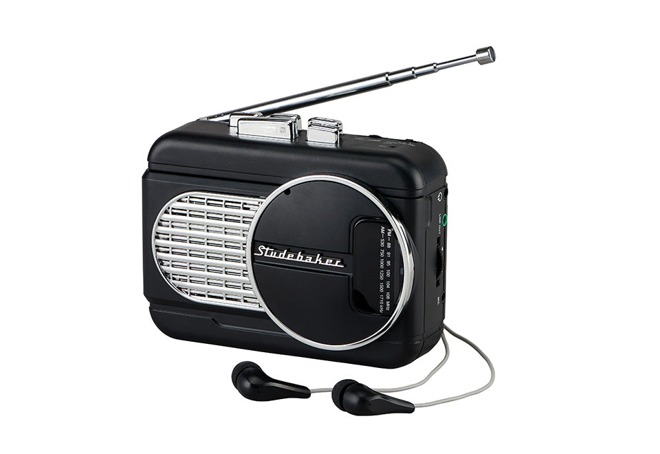 Studebaker Personal Cassette Player with Built-in Speaker - image 3