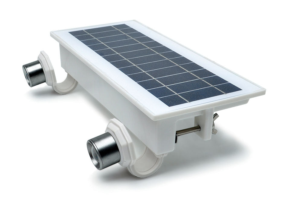 Solar Powered Security Spotlight
