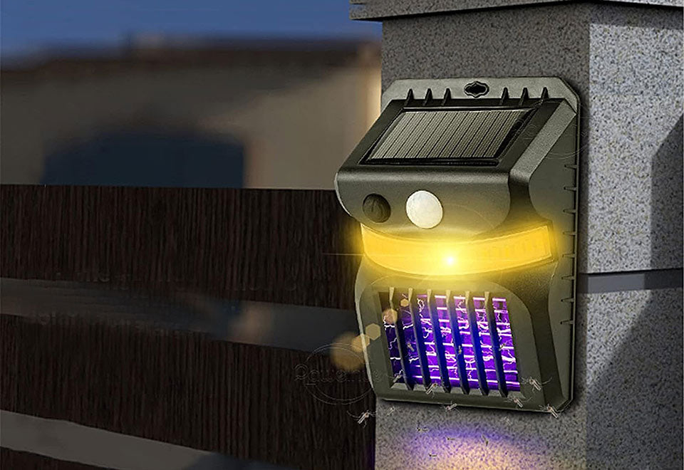 Solar Bug Zapper Motion Sensor Lights - image 7