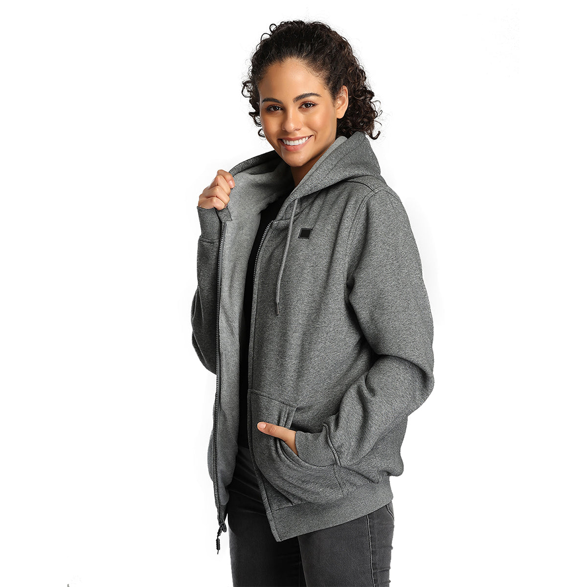Heated Zip-Up Hoodie - image 4