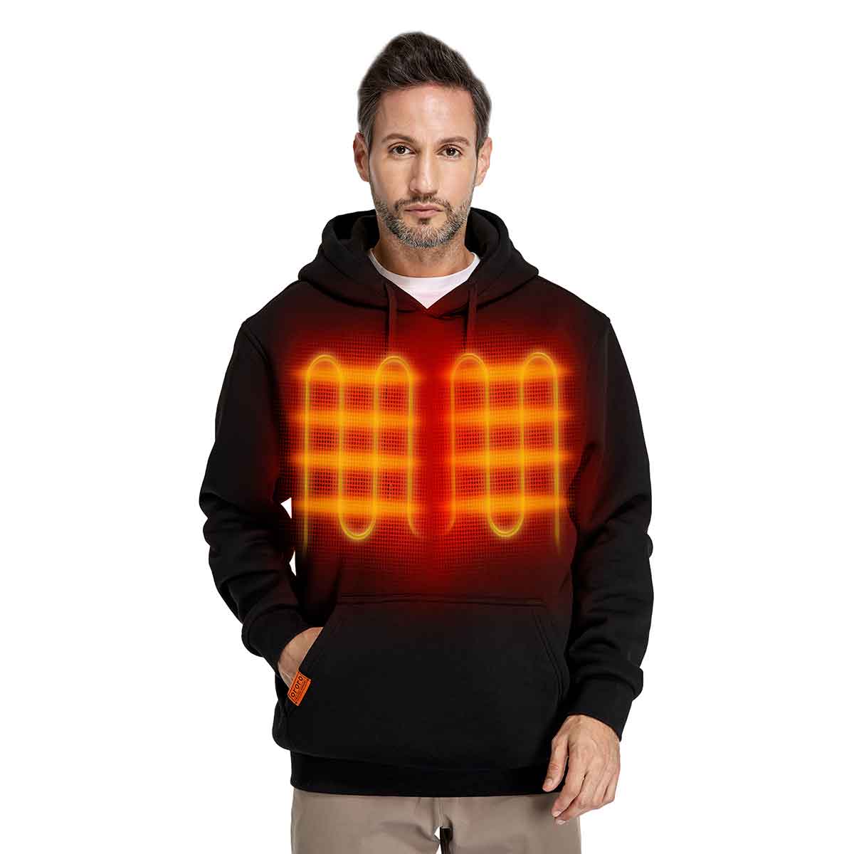 Heated Pullover Hoodie