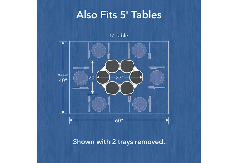 Dinner Table Lazy Susan - image 9