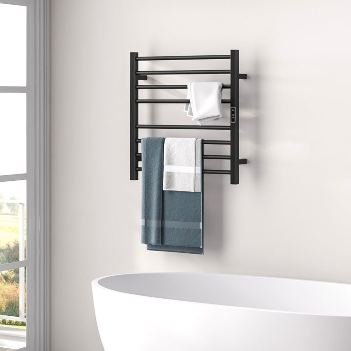 Towel Warmer Rack with LED Display - image 7