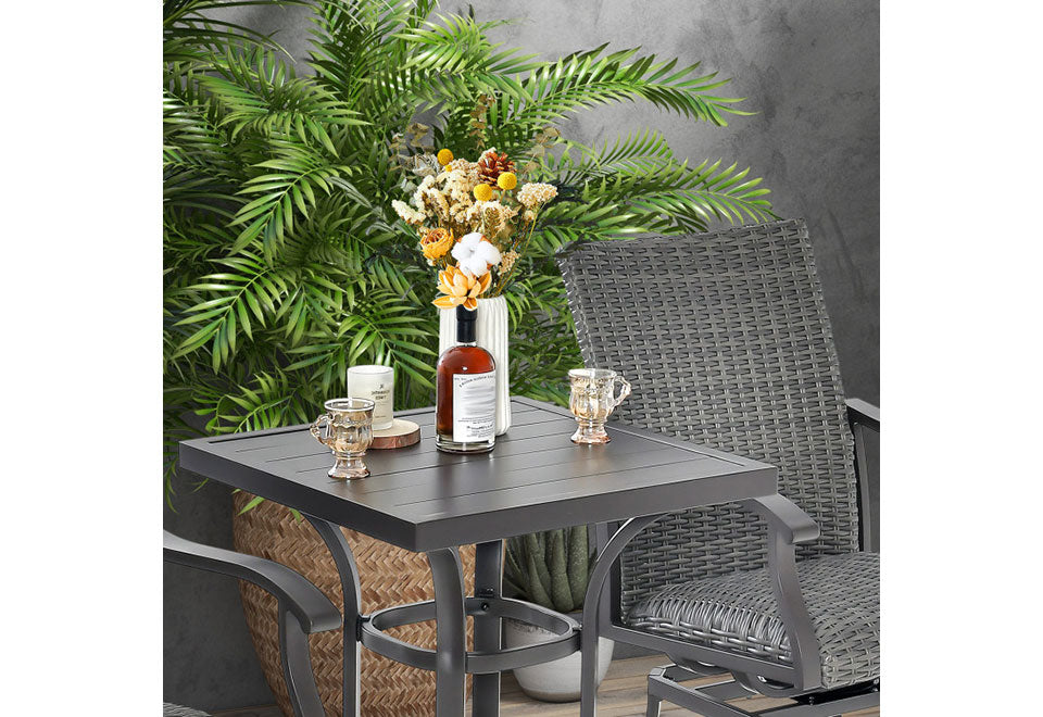 3-Piece Swivel Bar Set with 4D Air Fiber Cushions - image 4
