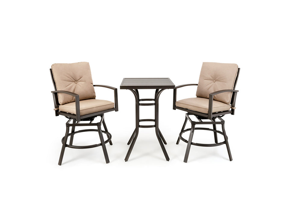 3-Piece Swivel Bar Table Set - image 2