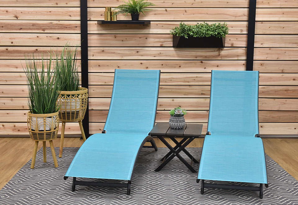3-Piece Coral Springs Lounger Set