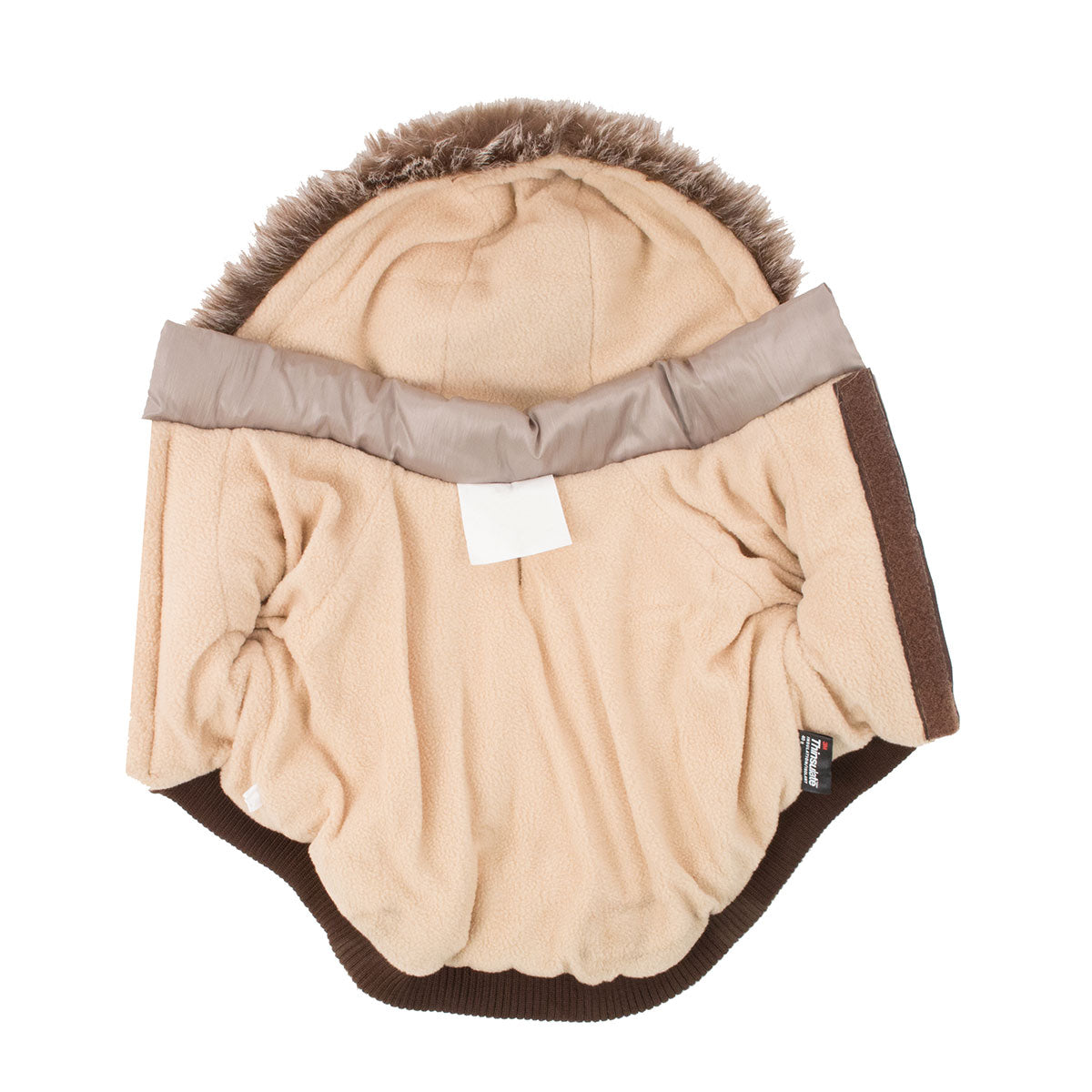 Insulated Dog Coat Parka with Removable Hood - image 8