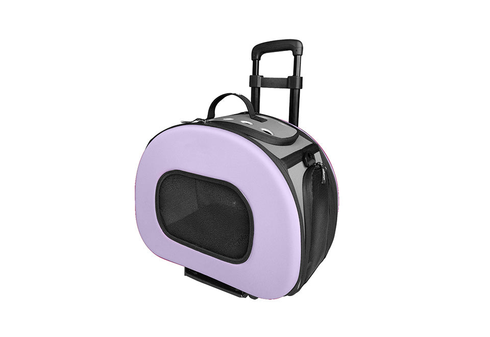 2-in-1 Tough-Shell Wheeled Pet Carrier - image 3