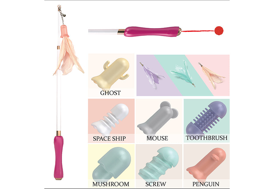 10-in-1 Extendable Cat Laser and Teaser - image 3