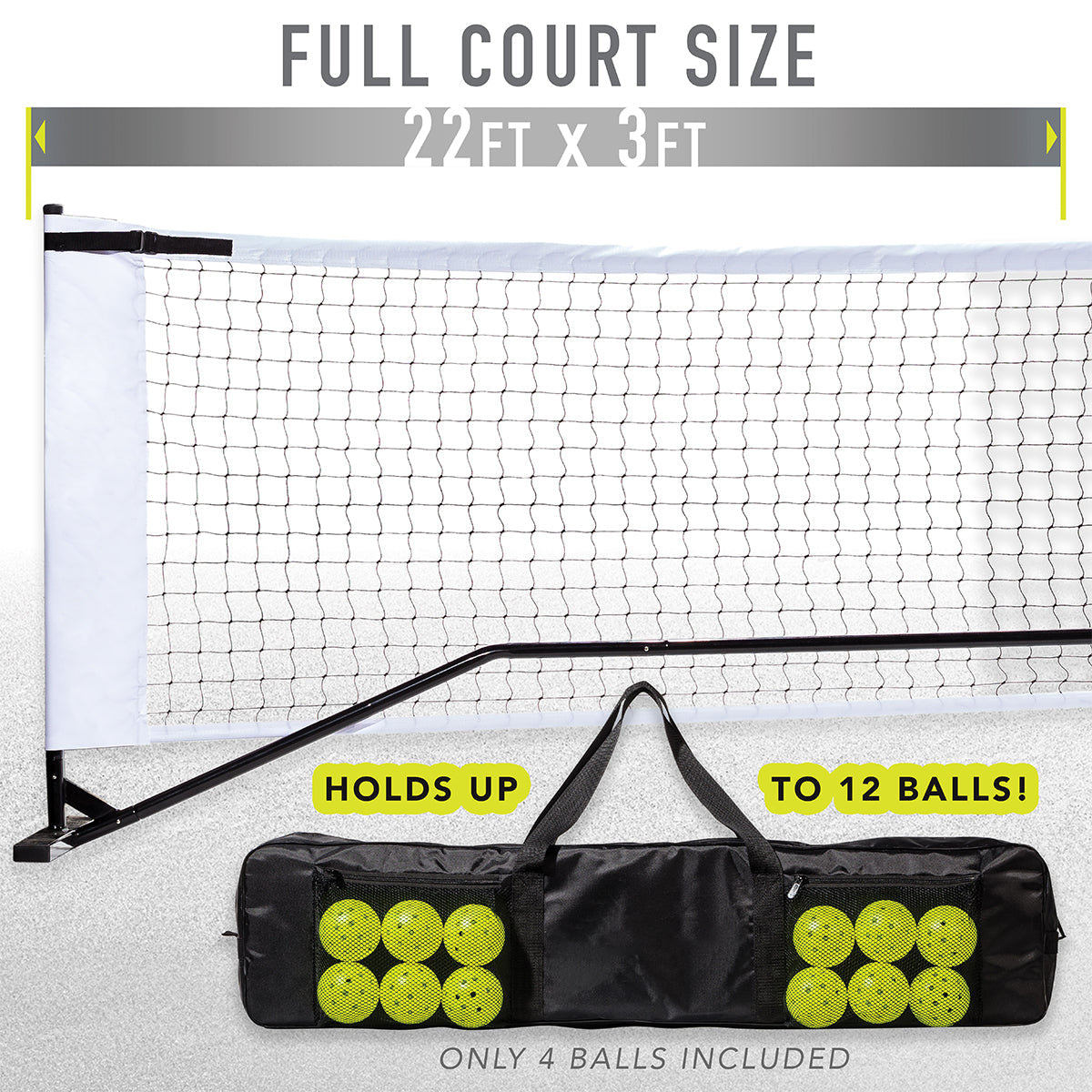 Official Size Pickleball Net Set - image 11