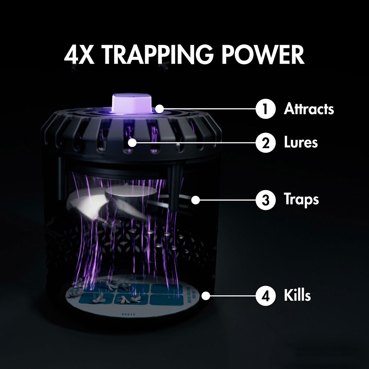 LED Indoor Fruit Fly Trap - image 3