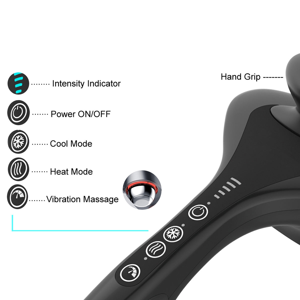 Bionic-Point Heat and Cold Percussion Massager - image 10
