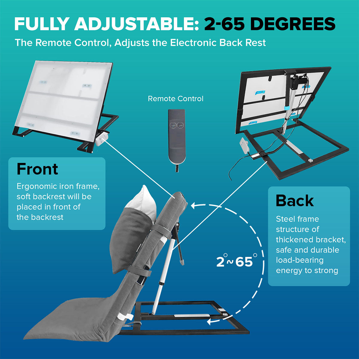Electric Lifting Bed Backrest - image 6