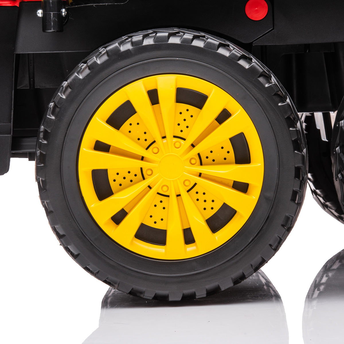 24V 6 Wheeler Tractor Trailer with Dump Cart - image 16