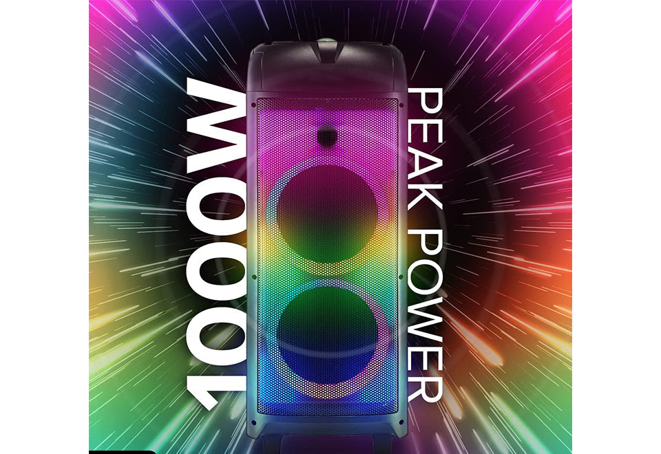 360° Portable Bluetooth Speaker With LED Party Lighting - image 9