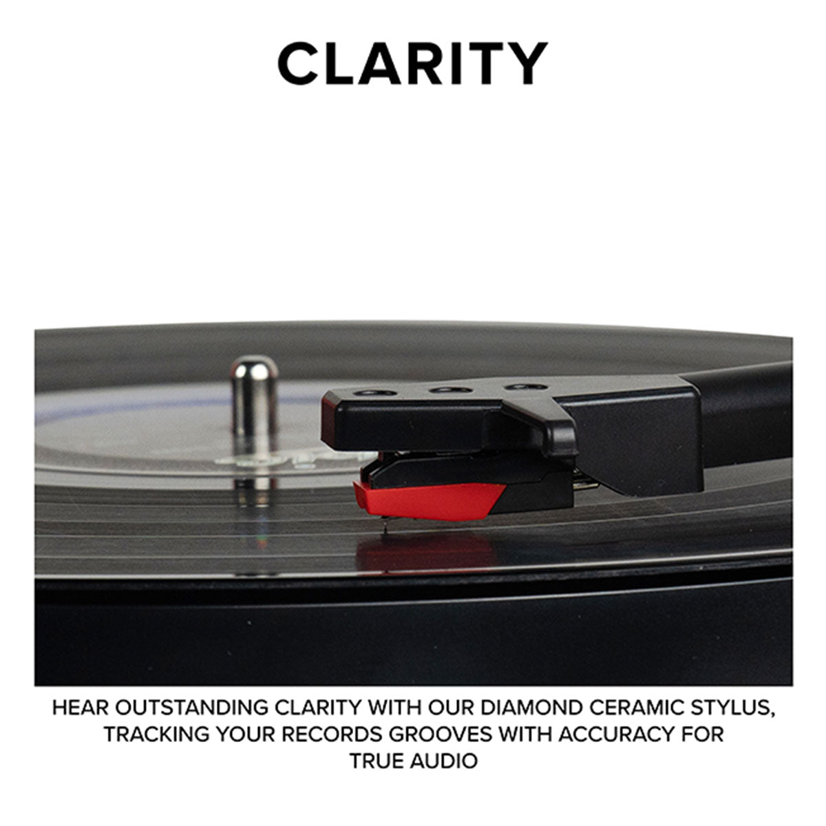 Stereo Turntable System with Speakers - image 10