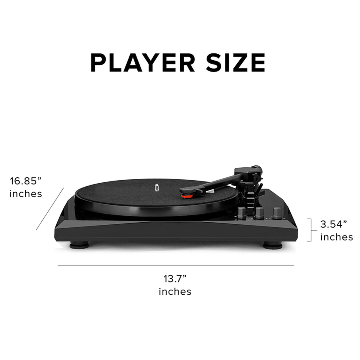 Stereo Turntable System with Speakers - image 16