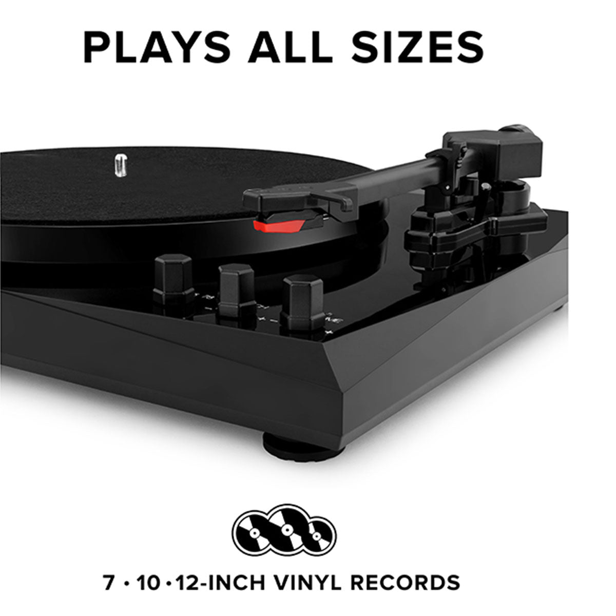 Stereo Turntable System with Speakers - image 5