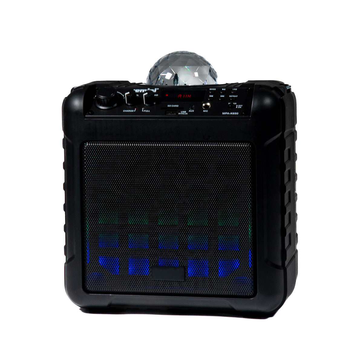 Portable Karaoke Party Speaker with LED Lights - image 7