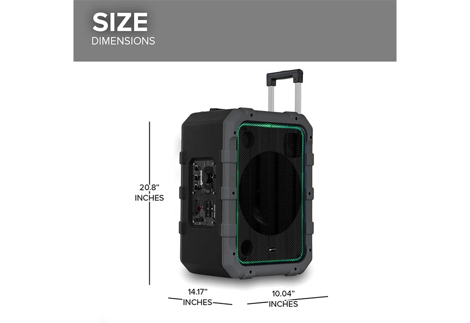 Portable Splashproof Trolley Speaker - image 9
