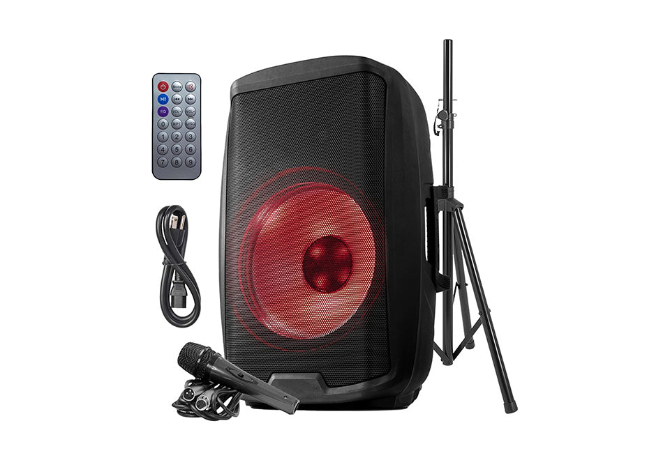 Beat-Synced LED Loudspeaker With Stand - image 2