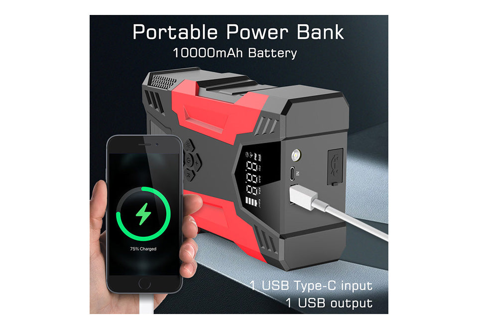 Car Jump Starter with Air Compressor - image 6