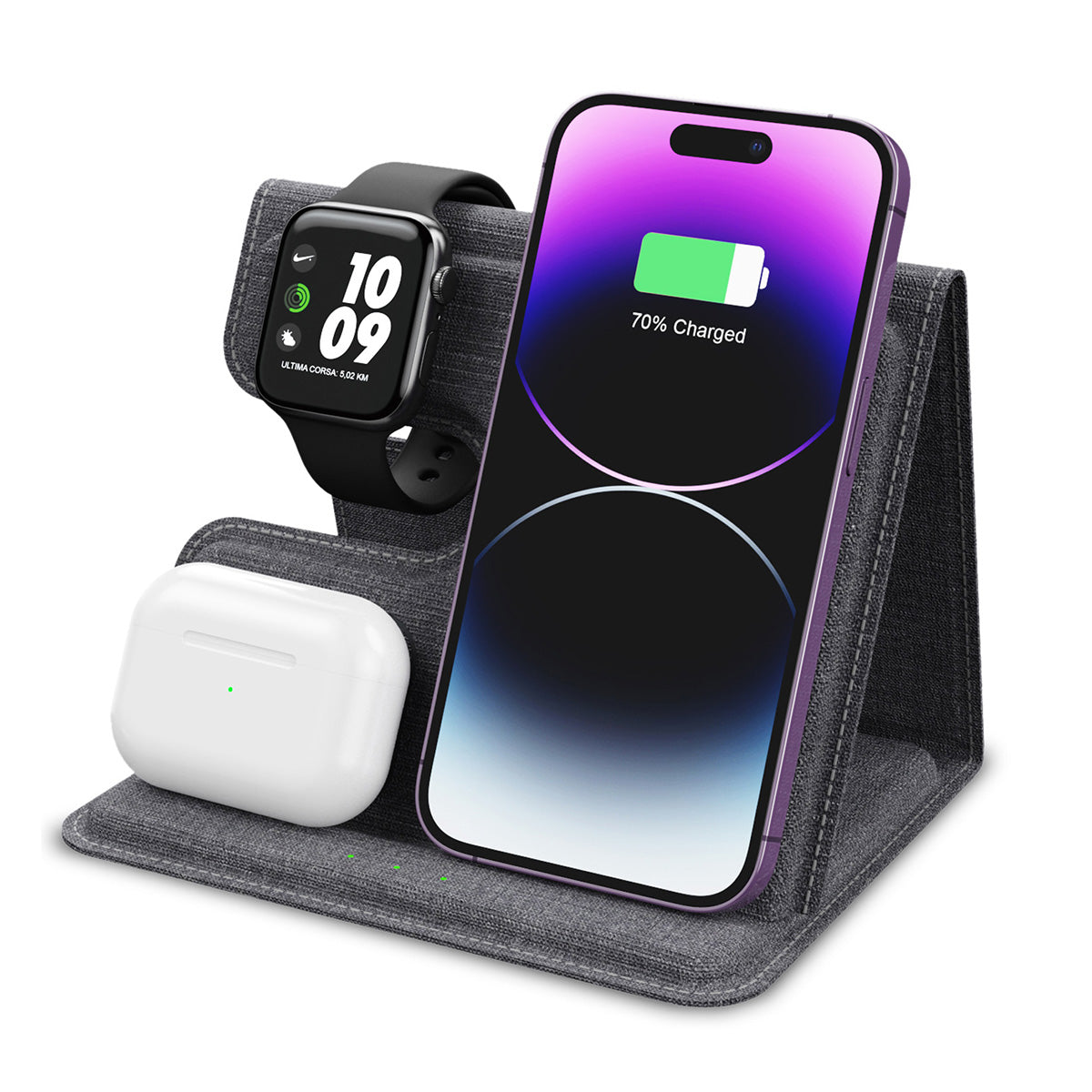 3-in-1 Foldable Wireless Charging Stand - image 2