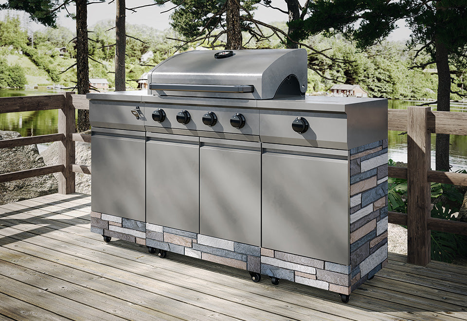 5-Burner Fresno Island Outdoor Grill - image 2