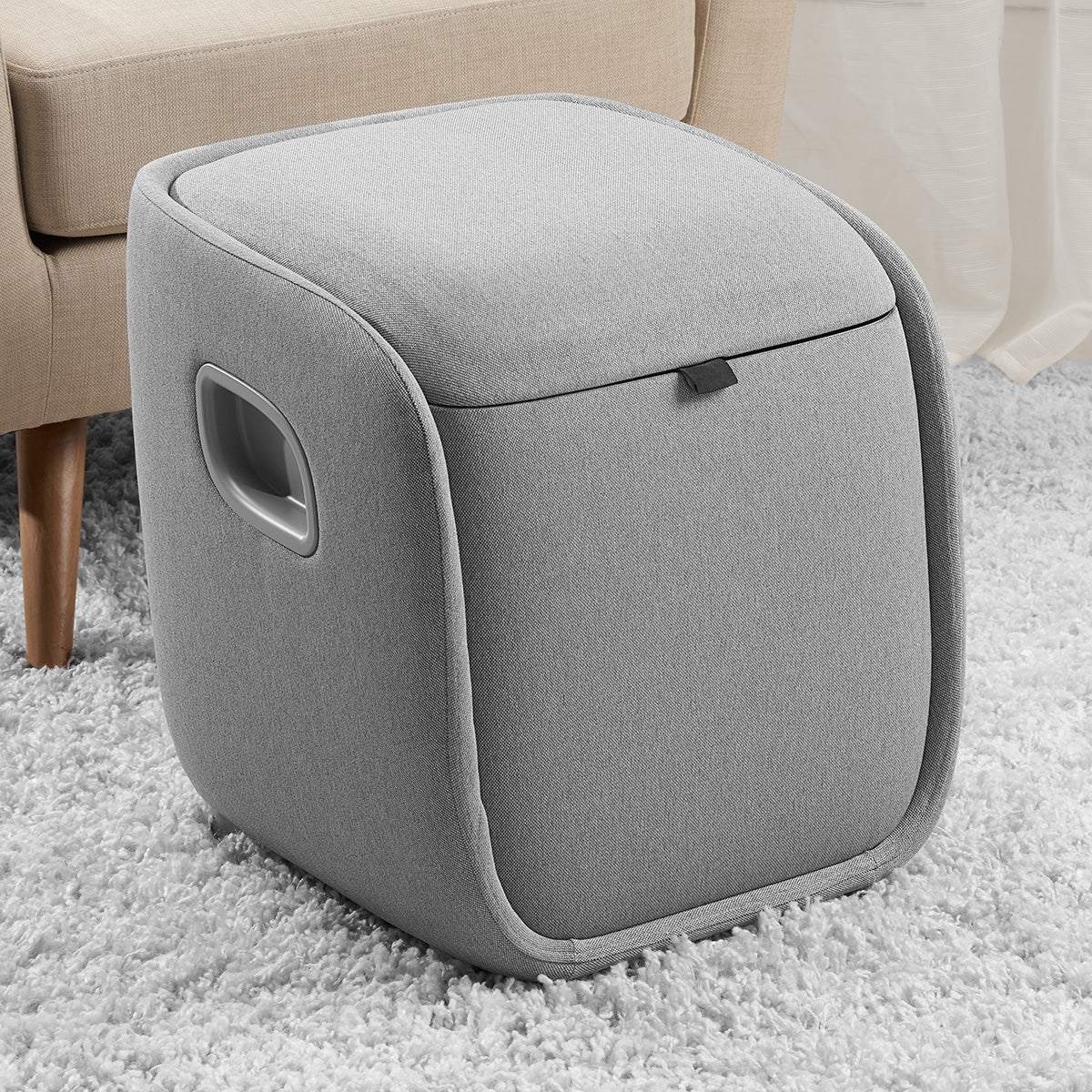 Foot and Calf Massaging Ottoman - image 2