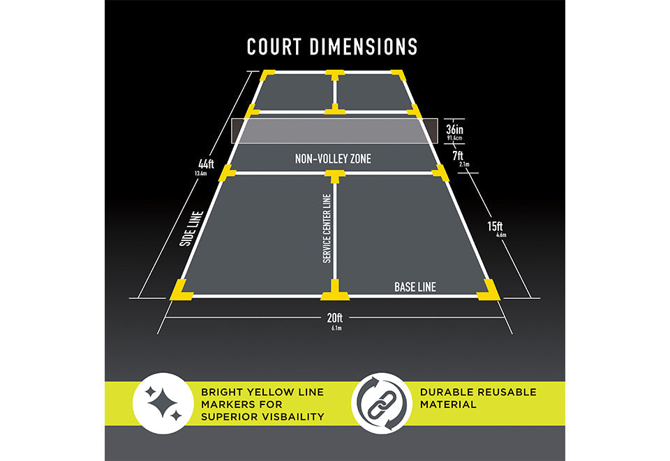 Pickleball Court Marker Kit - image 4