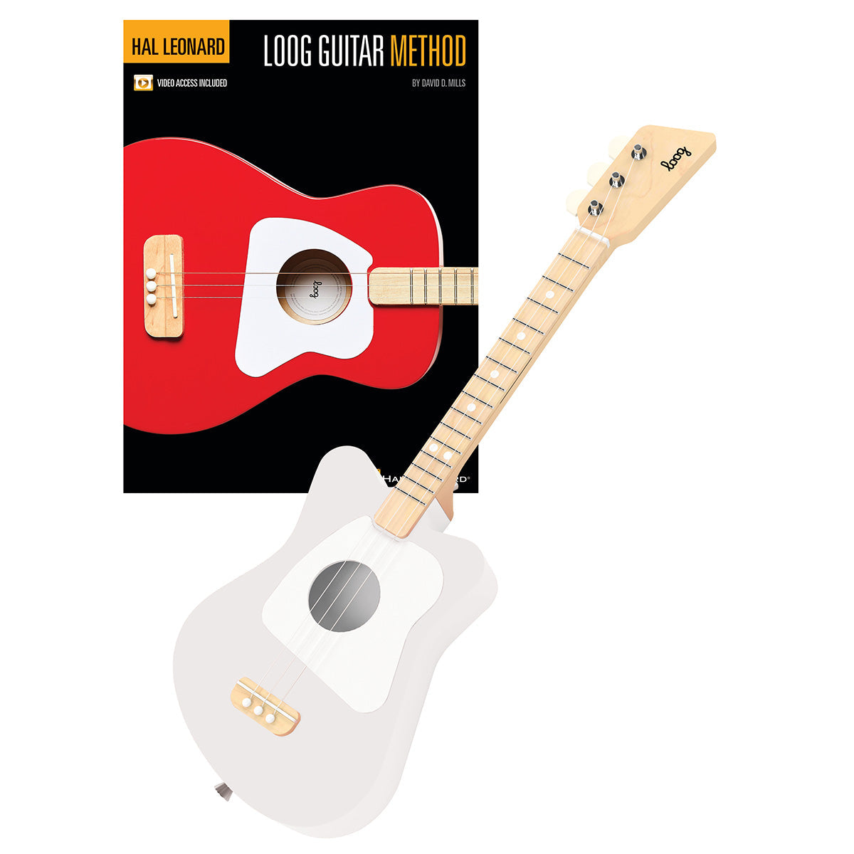 Hal Leonard Loog Mini Acoustic Guitar Starter Pack - image 4