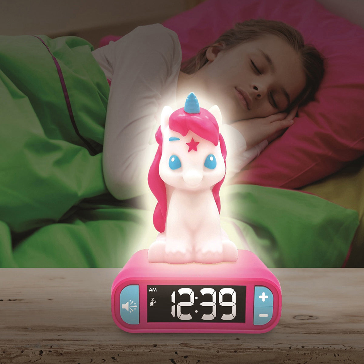 Unicorn Digital Alarm Clock with Nightlight - image 7